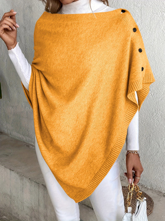 Élégant et stylé, de couleur unie avec boutons