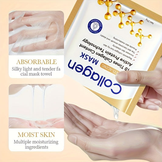 Masque Facial Hydratant au Collagène