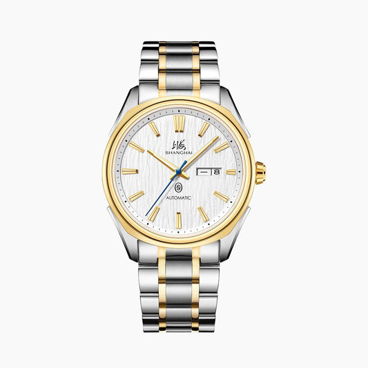 Shanghai Watch Intellectuals Series White Gold Glacier Dial 41 mm