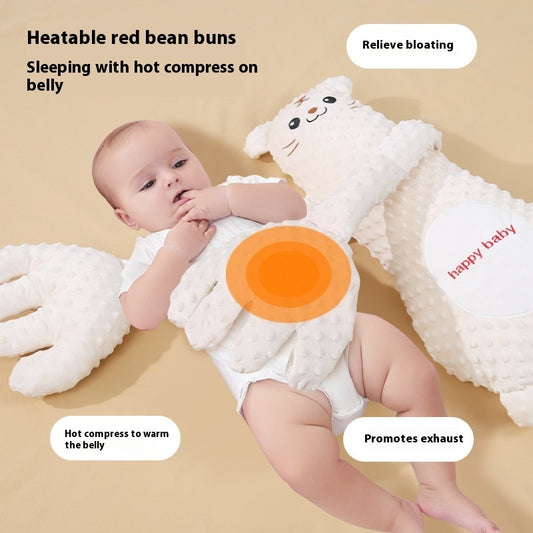 Oreiller d'épuisement pour bébé avec main réconfortante