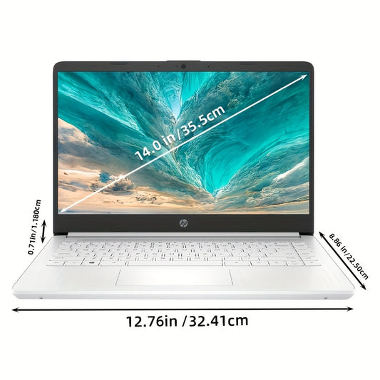 HP Newest 14" Ultra Light Laptop for Students And Business
