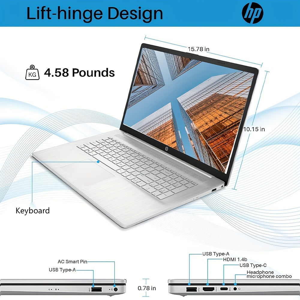 PC portable professionnel à écran tactile HP 17,3 pouces