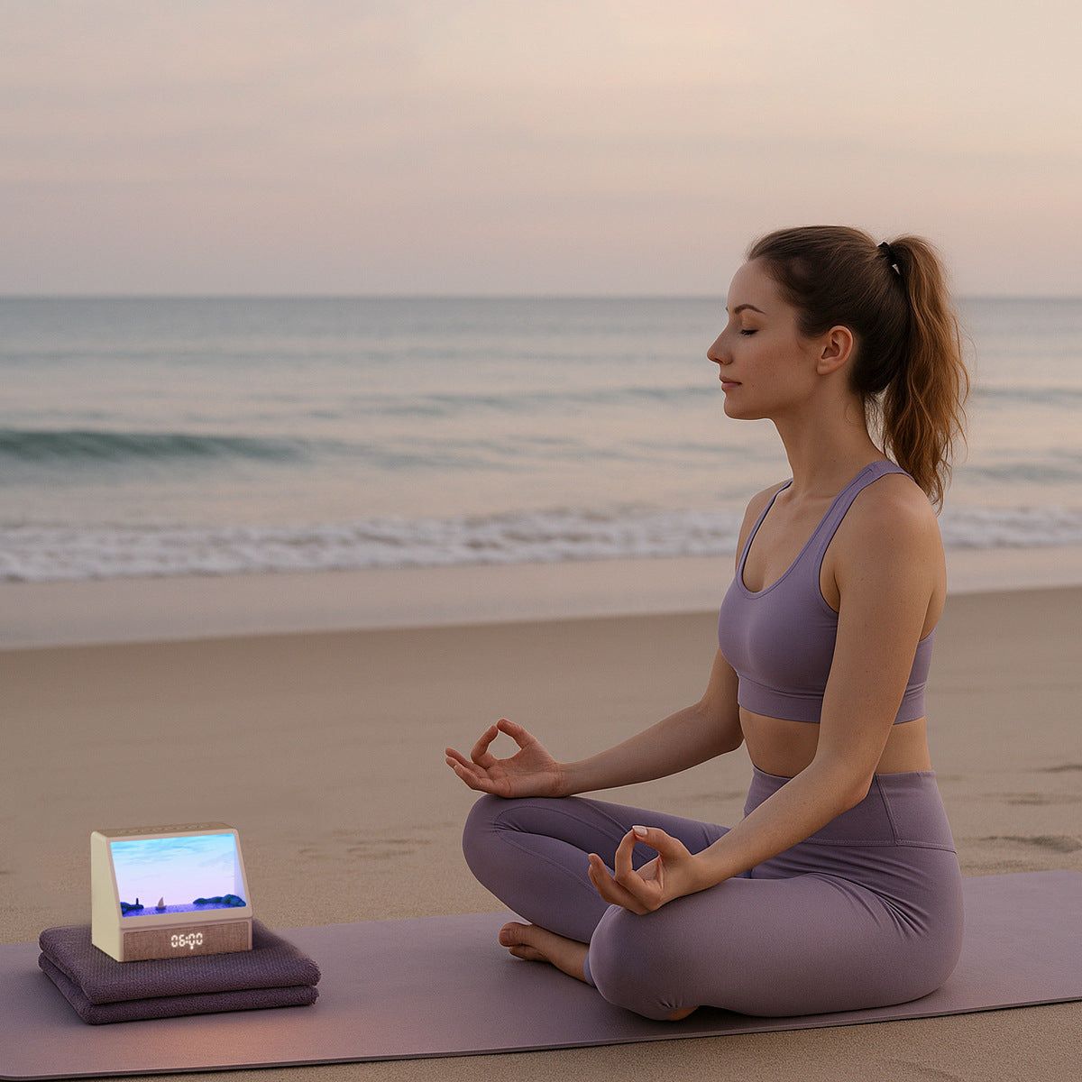 Sunrise Alarm Speaker Lamp