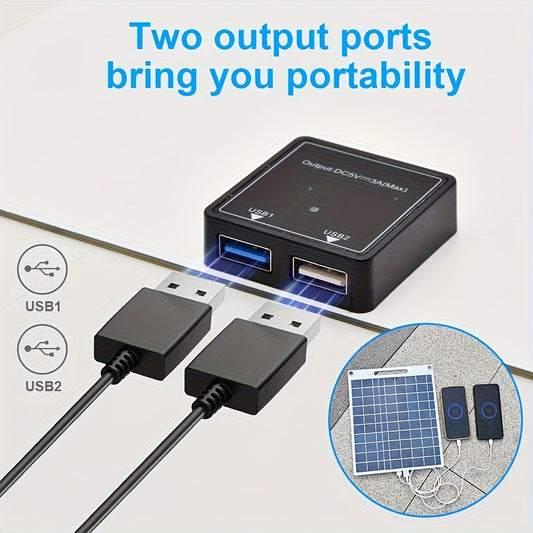 1pc Portable Solar Charging Panel