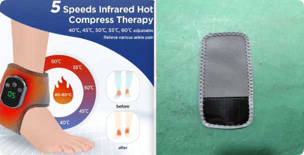 5-Speed Hot Compress Ankle Massager