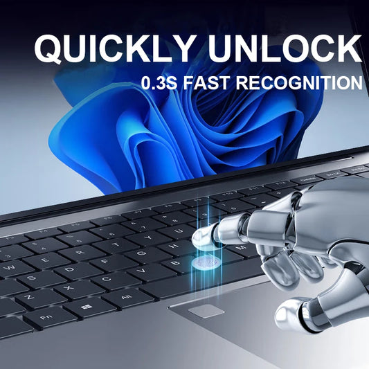 2026 15,6" Windows 11 Pro Laptop met Intel Core en Vingerafdrukontgrendeling
