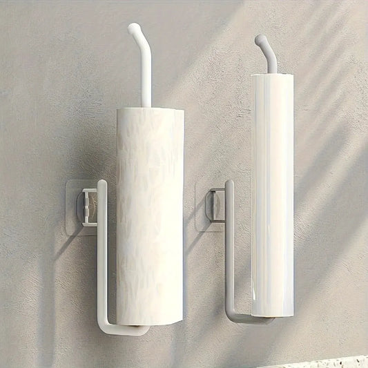 Punch-free Kitchen Paper Towel Rack T