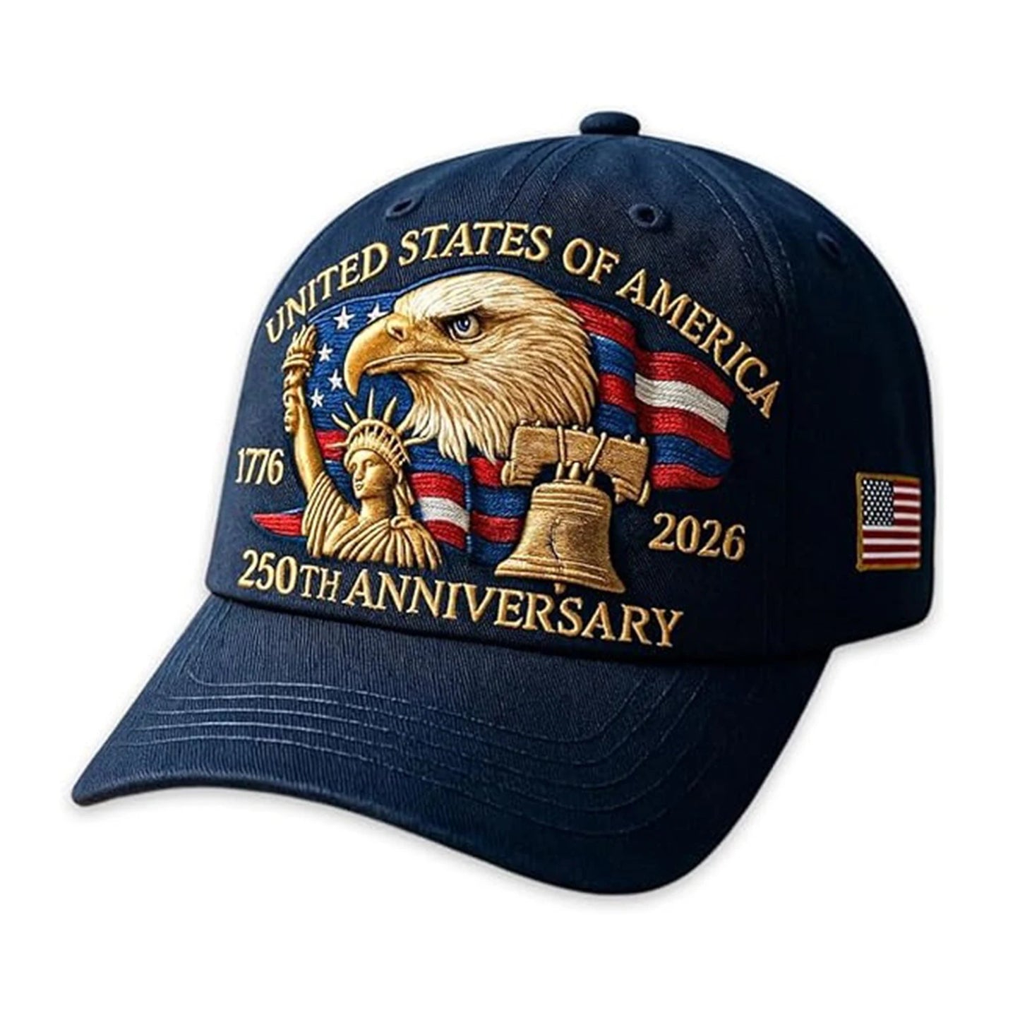 Chapeau du 250e anniversaire LibertyRetro™ 🇺🇸✨ Portez l'héritage