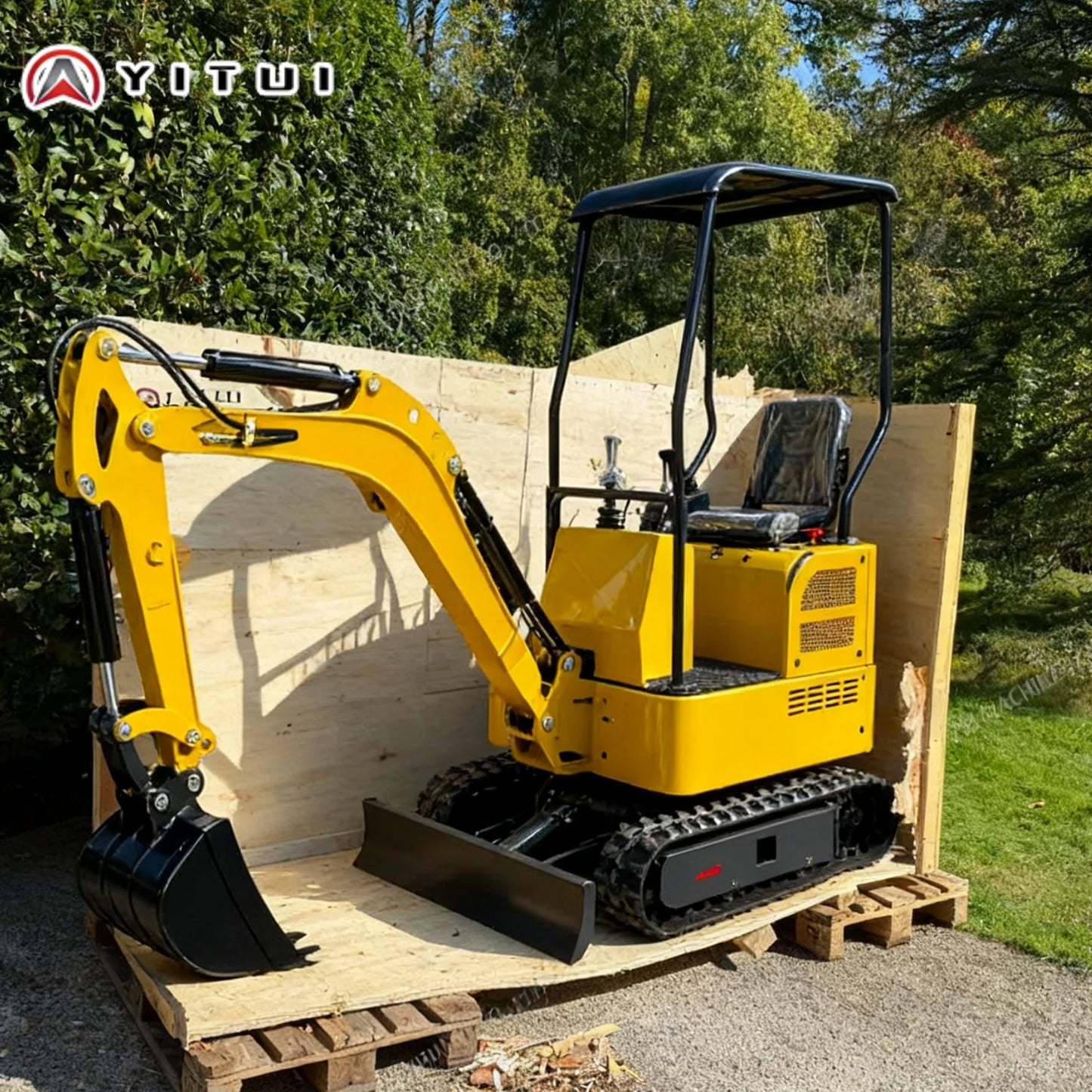 Mini-pelle araignée 2.0 tonnes