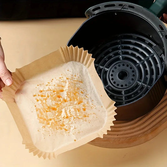 50 Papiers sulfurisés pour friteuse sans huile