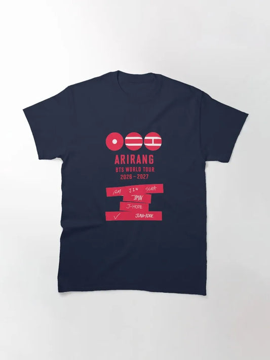 T-shirt BTS World Tour avril 2026