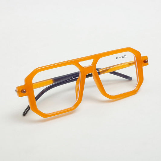 Lunettes de soleil Enzo Detail Square (transparentes)