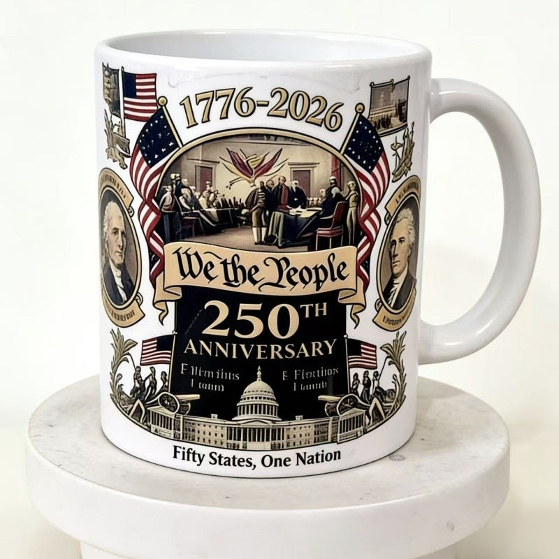 250th Anniversary We The People Ceramic Mug