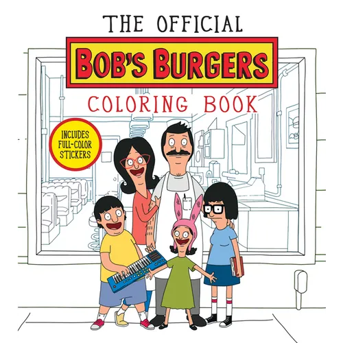 Le livre de coloriage officiel de Bob's Burgers - Broché
