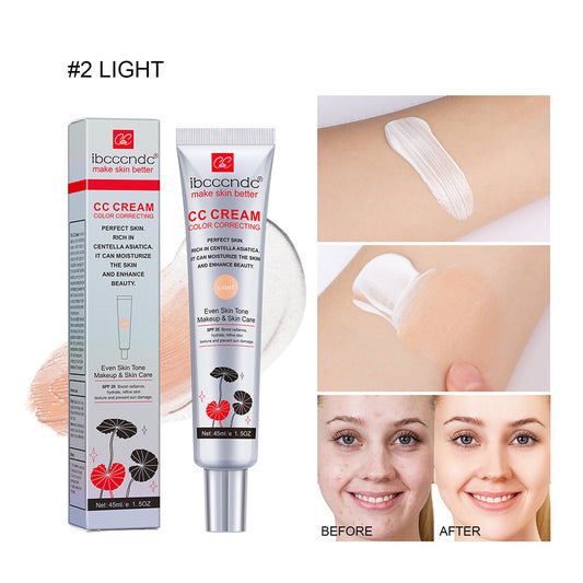 Crème correctrice CC Centella Asiatica anti-pores invisibles