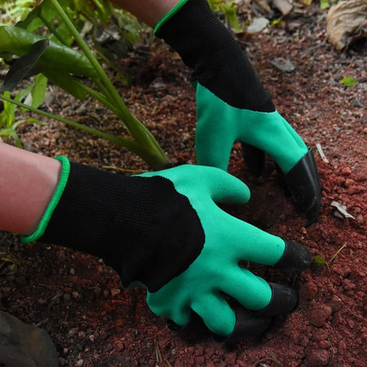Gants à griffes de jardinage