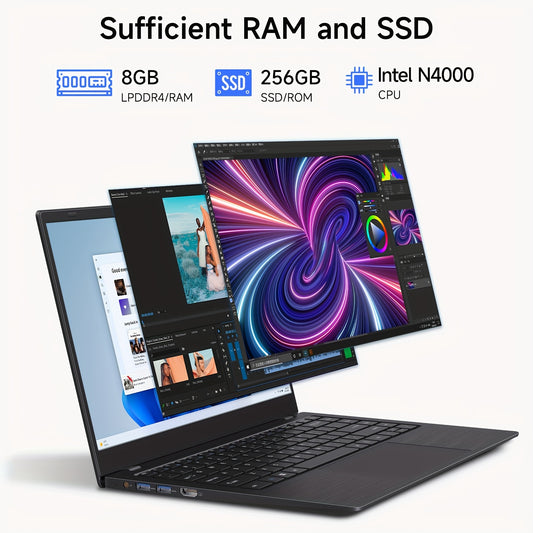 14-inch HD IPS Screen Student Laptop Notebook with Intel® Celeron®