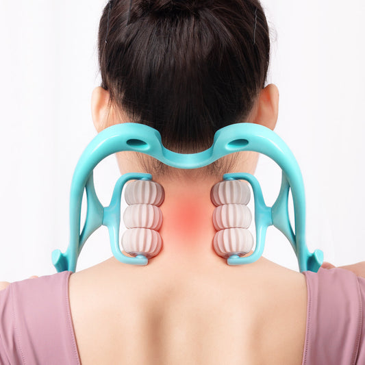 Upgraded 6-Roller Cervical Neck Massager