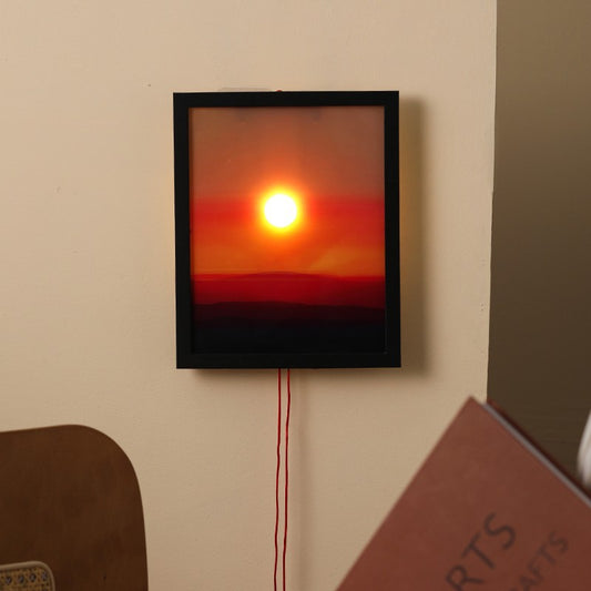 Lampe simulant le lever et le coucher du soleil