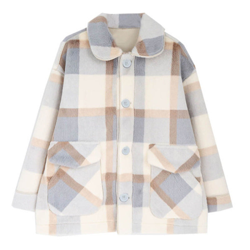 Lamb Wool-Blend Tailored Topcoat