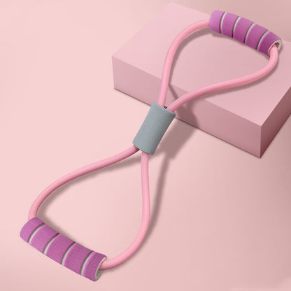 Eight-Shaped Stretch Elastic Exercise Rope