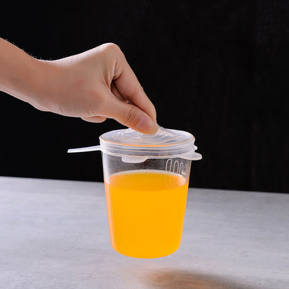 6 couvercles réutilisables et durables pour bols de conservation des aliments,
