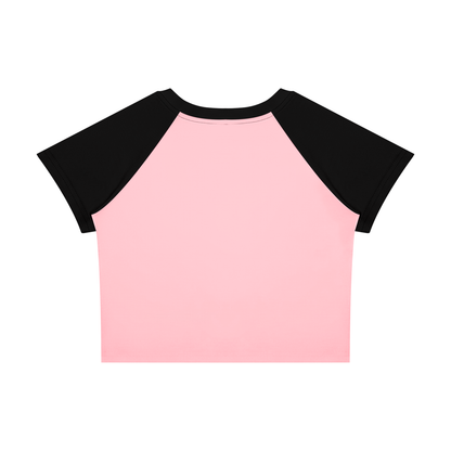 Women’s Raglan Color Block Baby T-Shirt