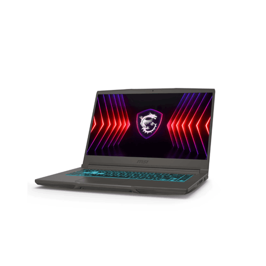 MSI Thin 15.6" FHD 144Hz Gaming Laptop – Intel Core i5, RTX 3050, Gray (2024 Edition)