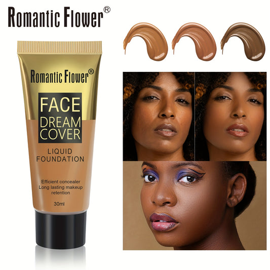 Fonds de Teint Liquide Couvrance Optimale Romantic Flower