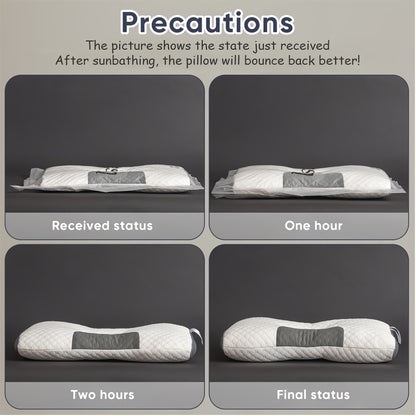 Buy 1 Get 1 Free, 2 Soft Woven Neck Massage Couple Pillows