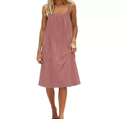 Women's Backless Cami Dress