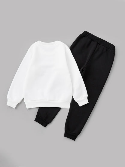 Wicked Wand and Broom Girls' Fashion Tracksuit Set