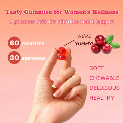 Women's Cranberry Probiotic Gummies