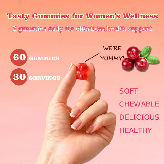 Women's Cranberry Probiotic Gummies