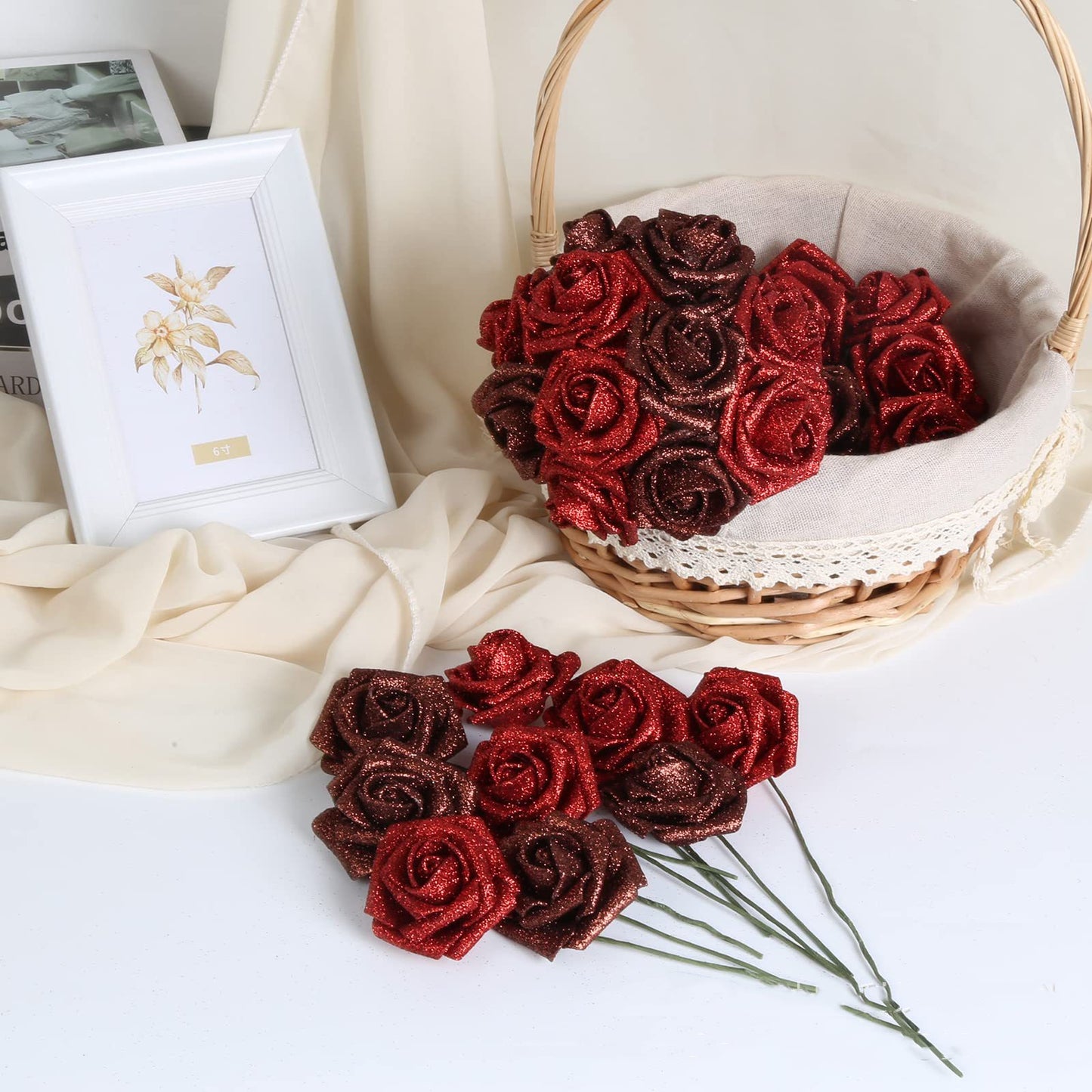 Personalized Valentine's Day Preserved Bouquet Flowers