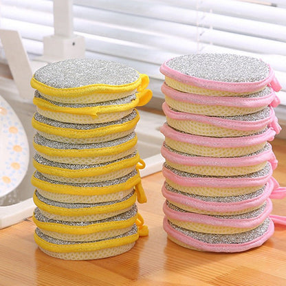 5 or 10pcs Double Side Household Cleaning Sponge