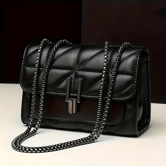 Mini-sac bandoulière élégant noir