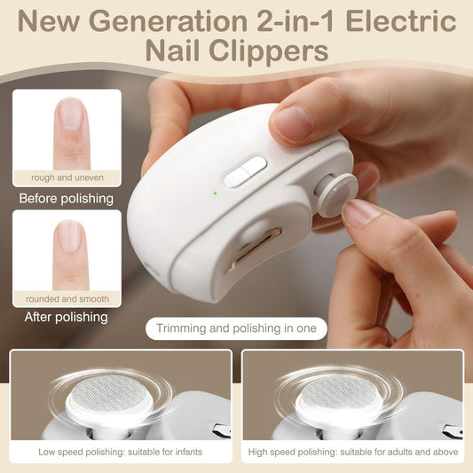 2-in-1  Electric Nail Scissors
