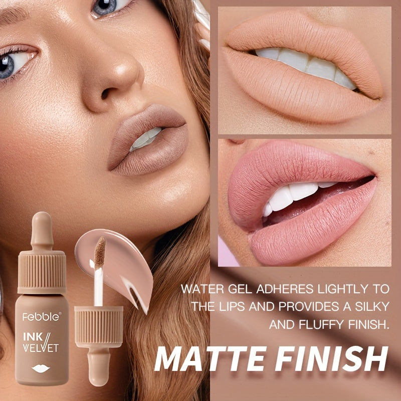 1pc Long-Lasting Velvet Matte Lip Glaze