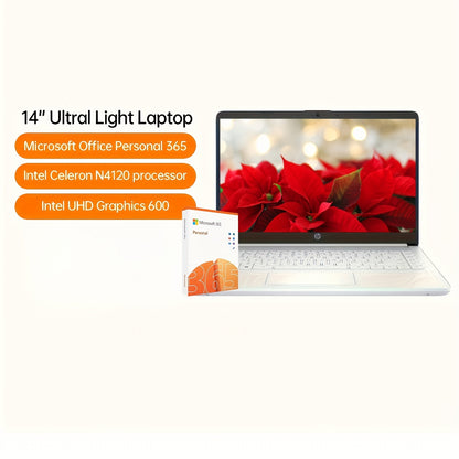 Ordinateur portable ultra léger 14" HP le plus récent pour étudiants et professionnels