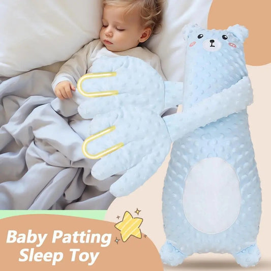 Oreiller d'épuisement pour bébé avec main réconfortante
