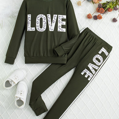 A Two-Piece Set for Girls