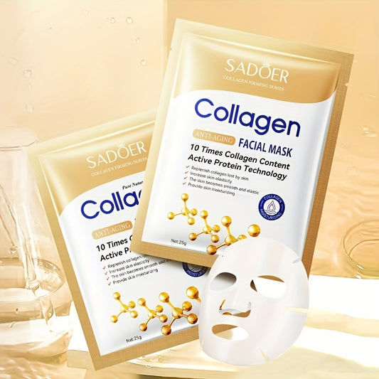Masque Facial Hydratant au Collagène