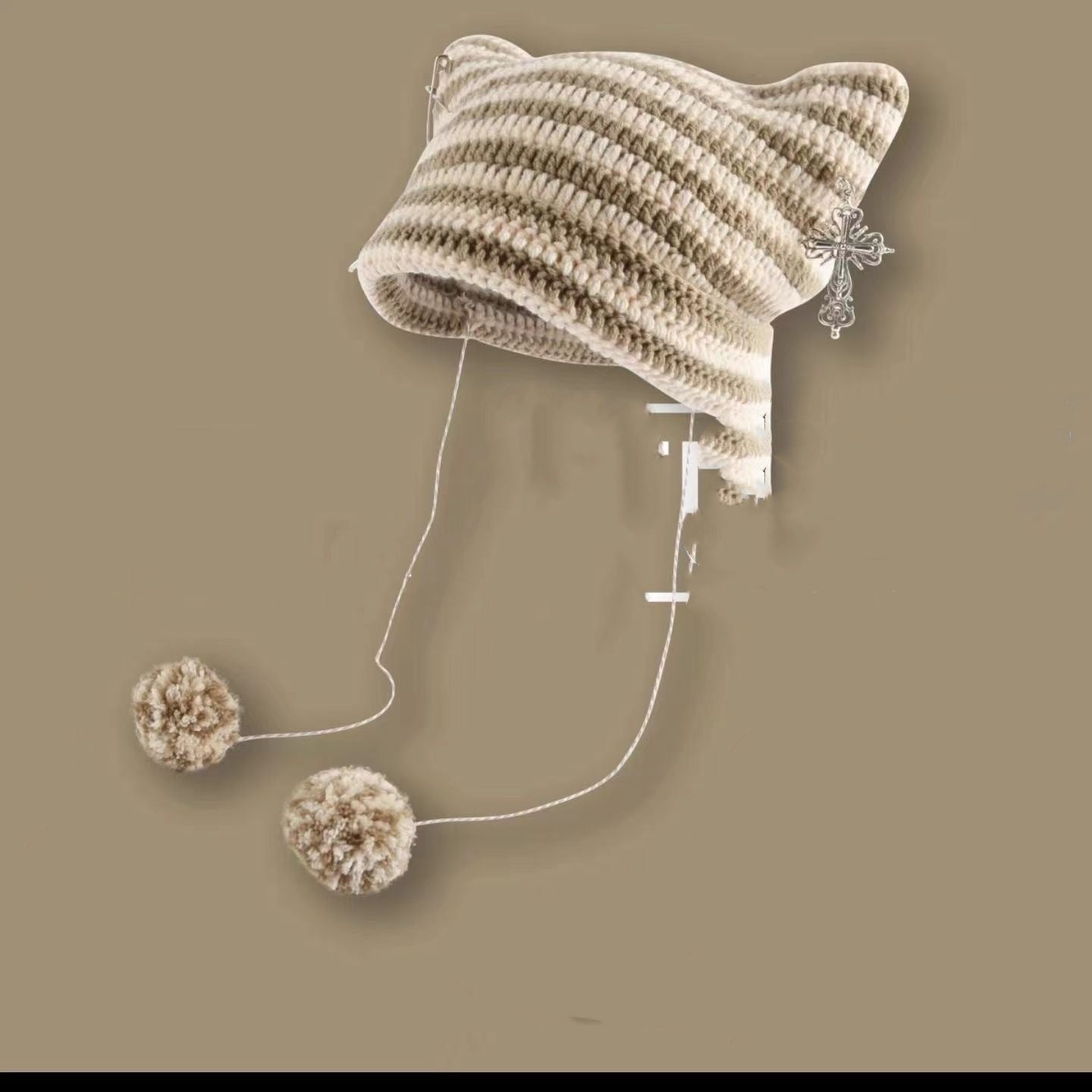Sweet and Cute Thermal Knitted Cap