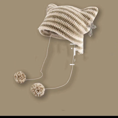 Sweet and Cute Thermal Knitted Cap