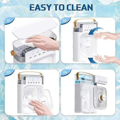 4-in-1 Multifunctional USB Electric Water Spray Mist Air Cooler