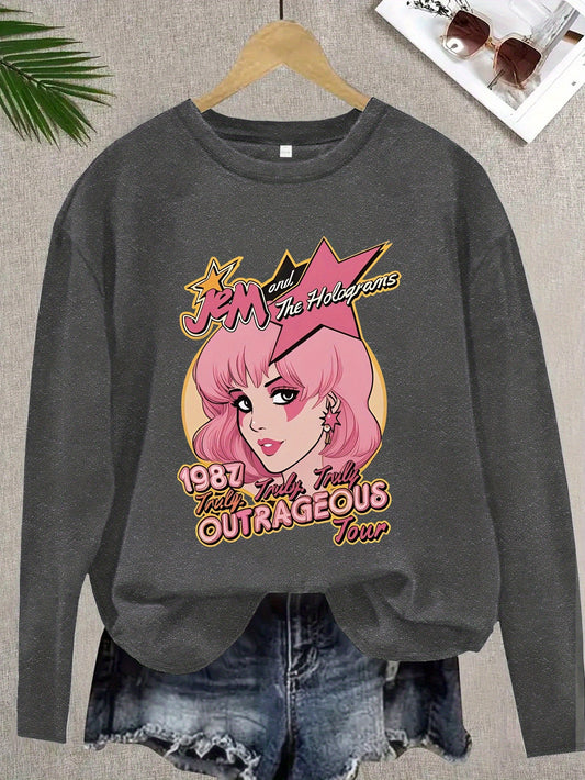 T-shirt de la tournée Jem et les Hologrammes 1987
