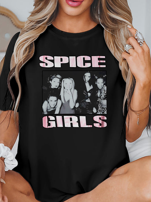 Spice Girls Black and White T-shirt
