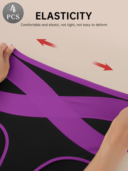 4pcs Tummy Control Panties