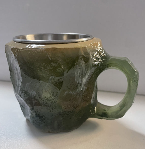 400ml Resin Mineral Crystal Coffee Mugs